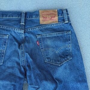 Levi's 511 White Oak Cone Med Wash Blue Denim Jeans Men Size 30x30‎ Made In USA
